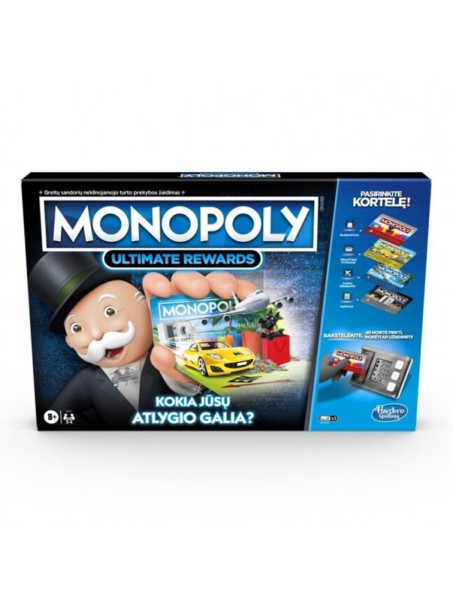 Stalo žaidimas MONOPOLY E8978LT, išmanioji bankininkystė