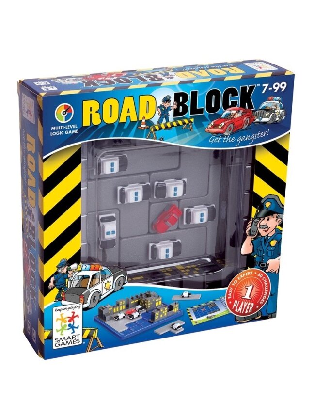 Stalo žaidimas Smart Games RoadBlock, LV RUS EN Stalo žaidimas Smart Games RoadBlock, LV RUS EN