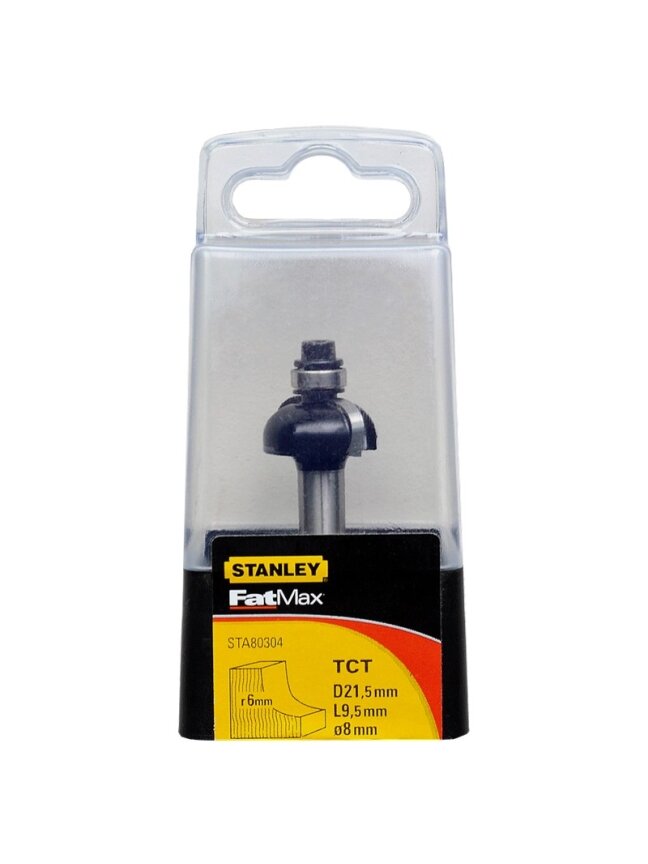 Stanley Freza TCT, įlanka R6 x 21,5 mm 1 Stanley Freza TCT, įlanka R6 x 21,5 mm 1