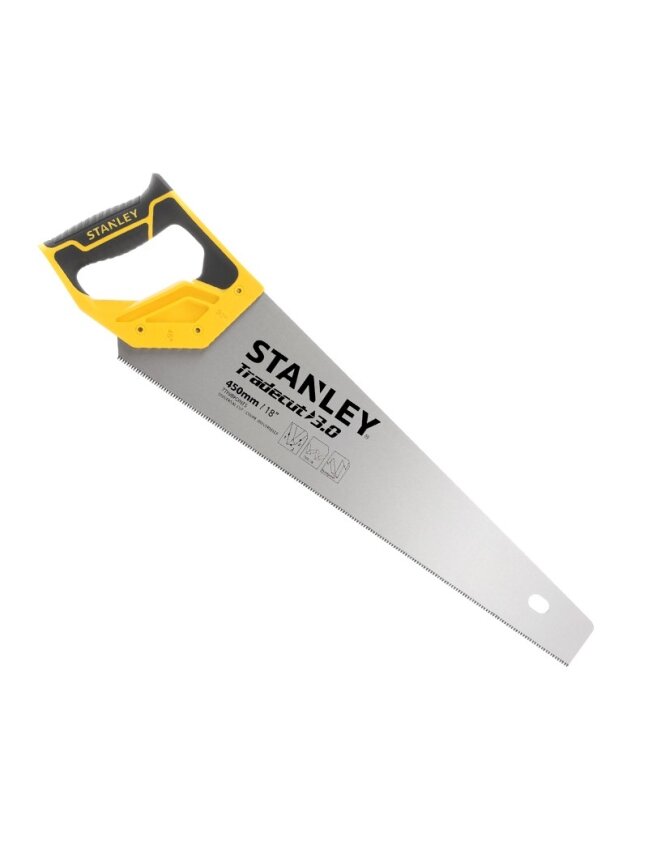 Stanley Pjūklas medžiui „Stanley Tradecut", 450 mm 8TPI Stanley Pjūklas medžiui „Stanley Tradecut", 450 mm 8TPI
