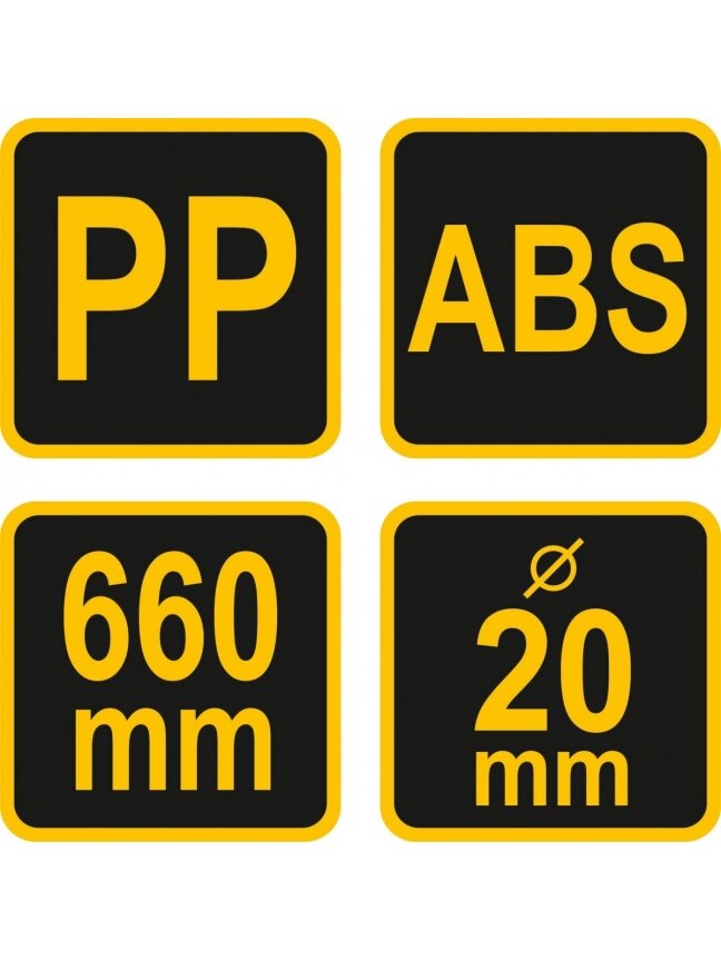 Statybinių mišinių aplikatorius FI 20 mm Vorel 4