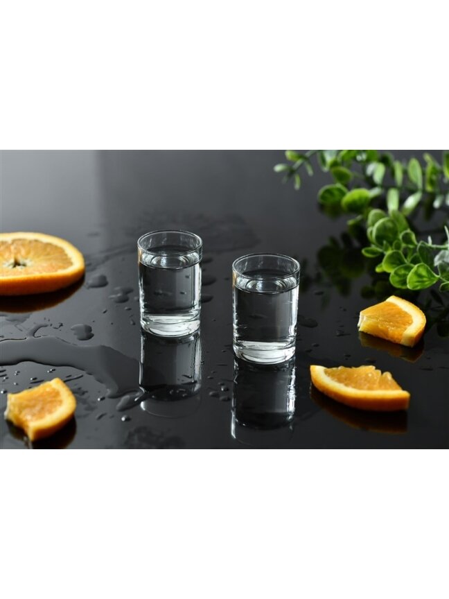 Stikliukų komplektas Krosno, stiklas, 0.03 l, 6 vnt. 1 Stikliukų komplektas Krosno, stiklas, 0.03 l, 6 vnt. 1