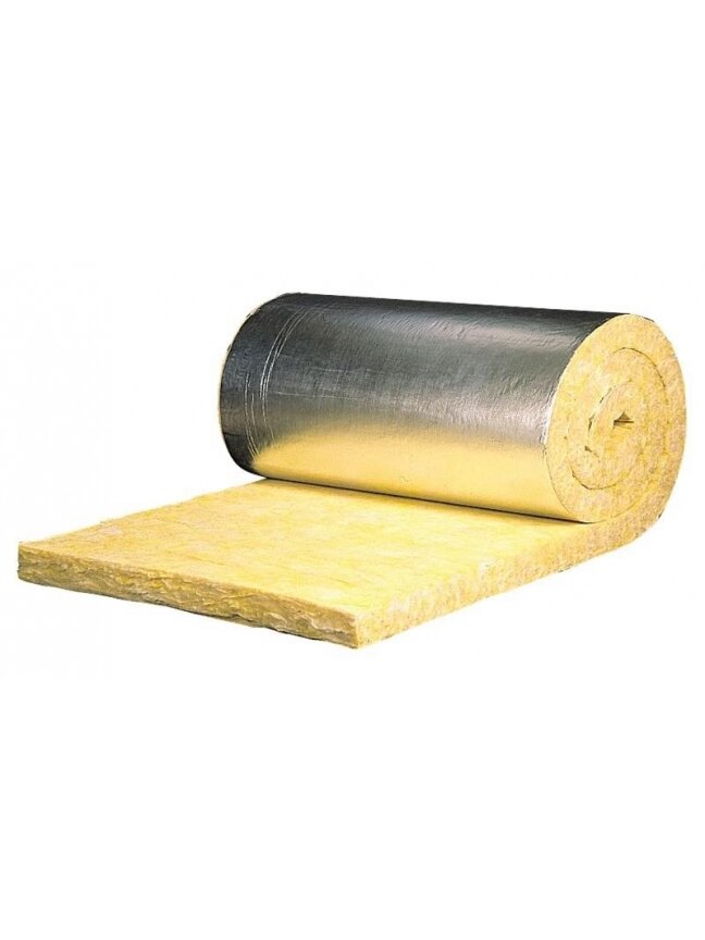 Stiklo vatos demblys su aliuminio folija, Isover, 3x120x800