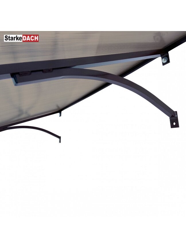 Stogelis STARKEDACH Tiesus T-160 - Ruda konstrukcija / Tonuota danga 4