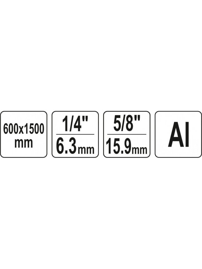 Stovas nivelyrui, trikojis, aliuminis 60-150cm Yato 5