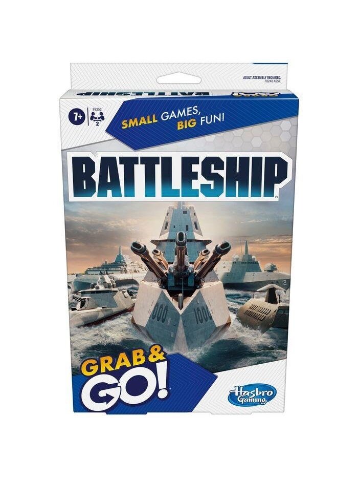 Stalo žaidimas Hasbro BATTLESHIP GRAB&GO F8252BAL Stalo žaidimas Hasbro BATTLESHIP GRAB&GO F8252BAL