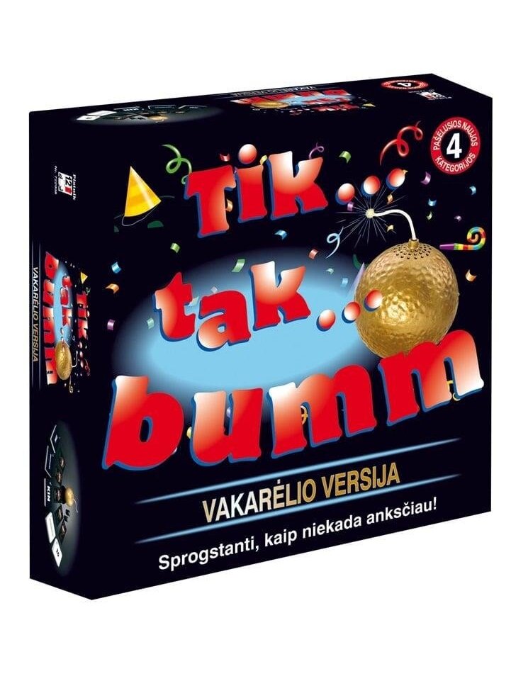 Stalo žaidimas TIK TAK BUMM 722998, LT, vakarėlio versija