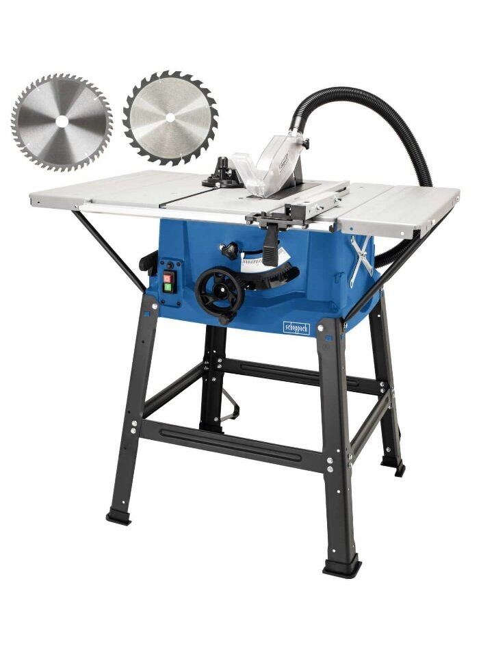 Staklės diskinio pjovimo HS100S + stalas ir papildomas disk, Scheppach 5 Staklės diskinio pjovimo HS100S + stalas ir papildomas disk, Scheppach 5