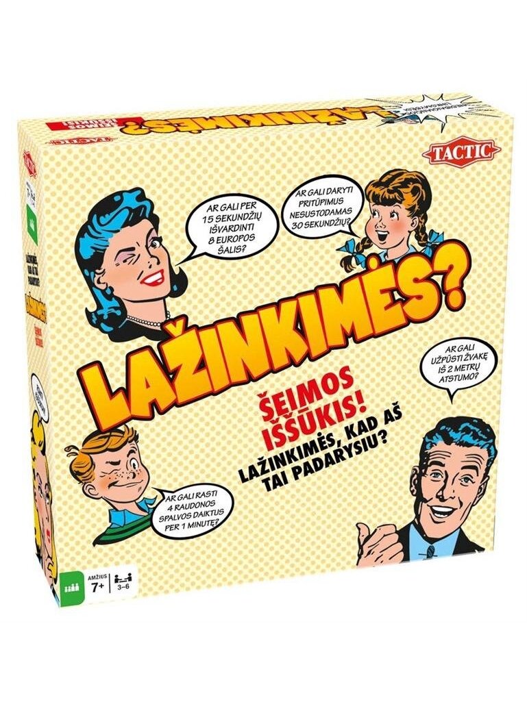 Stalo žaidimas LAŽINKIMĖS? 41028, LT Stalo žaidimas LAŽINKIMĖS? 41028, LT