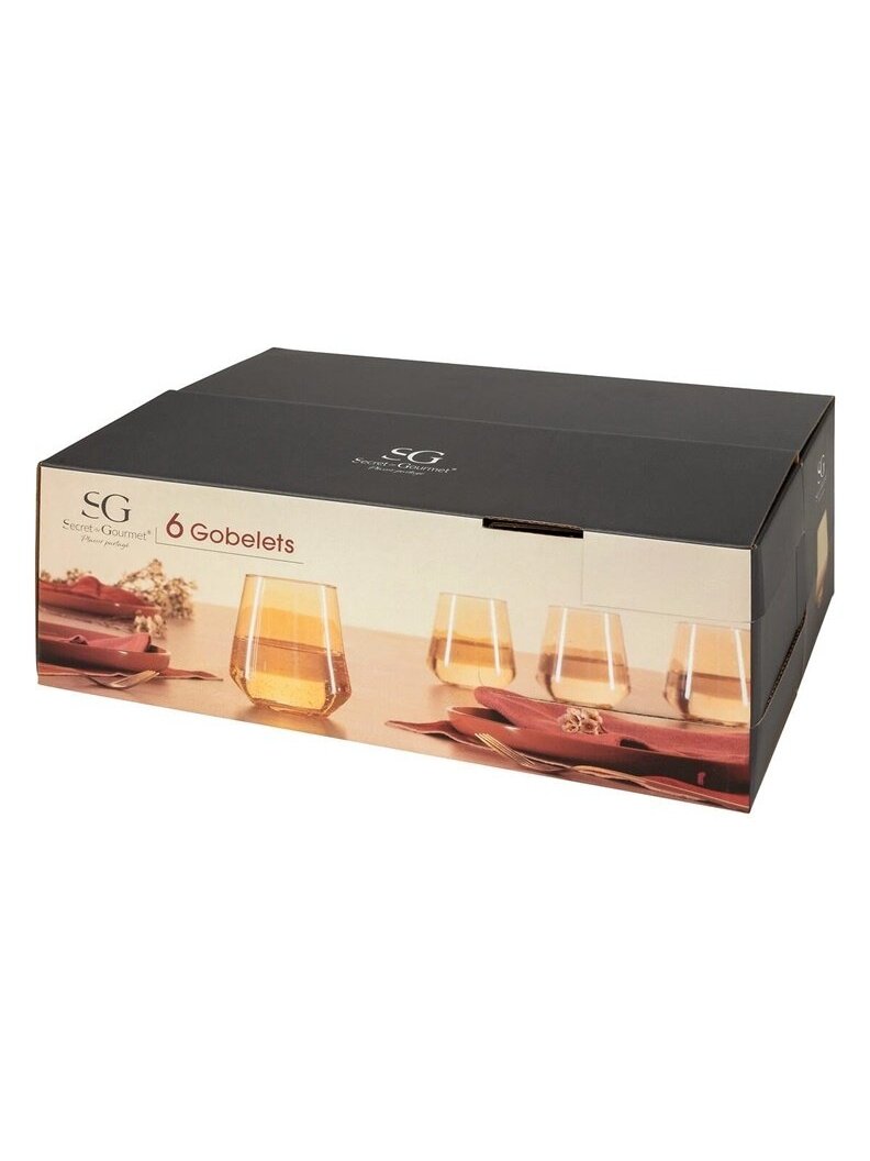 Stiklinių komplektas Secret de Gourmet, 0.45 l, 6 vnt 1 Stiklinių komplektas Secret de Gourmet, 0.45 l, 6 vnt 1