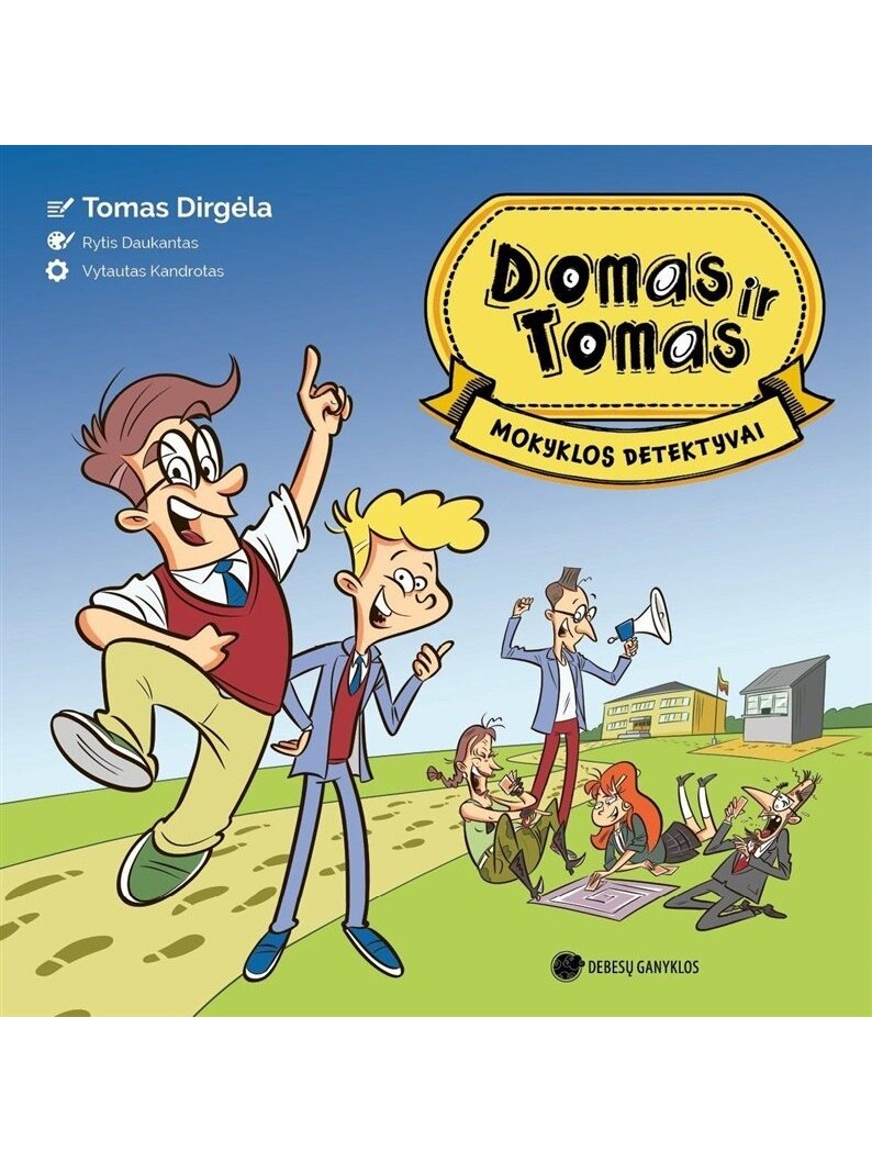 Stalo žaidimas DOMAS IR TOMAS Mokyklos Detektyvai 1 Stalo žaidimas DOMAS IR TOMAS Mokyklos Detektyvai 1