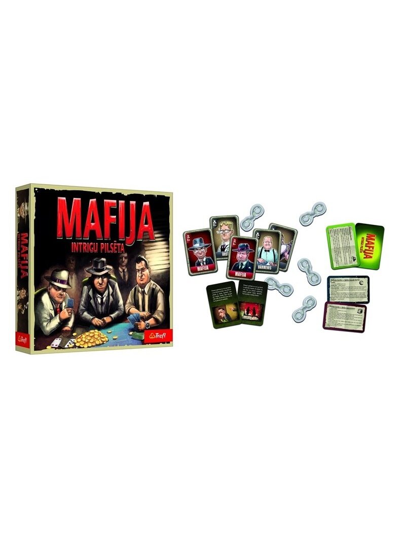 Stalo žaidimas Trefl Mafija 02670T, LV 2