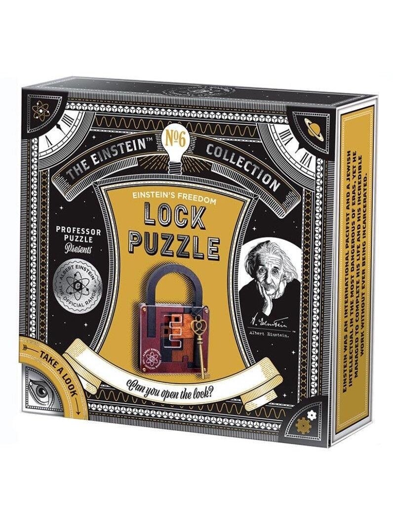 Stalo žaidimas Brain Games Einstein's Freedom Lock Puzzle