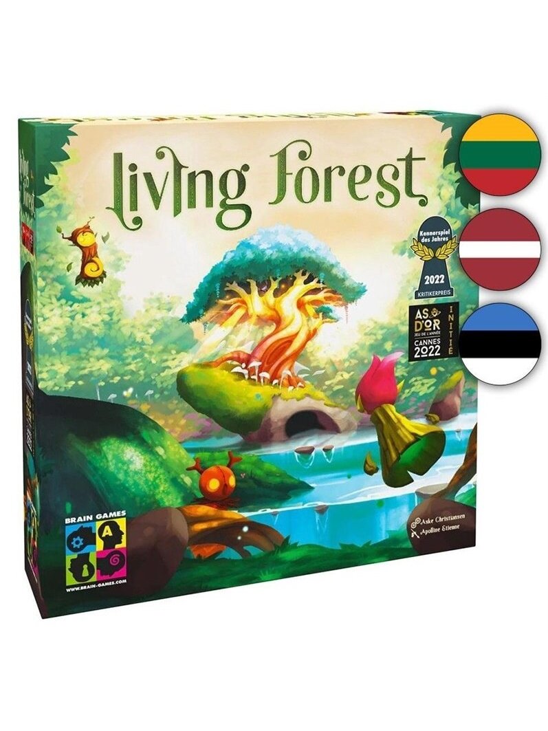 Stalo žaidimas Brain Games Living Forest, LT LV EE 1 Stalo žaidimas Brain Games Living Forest, LT LV EE 1