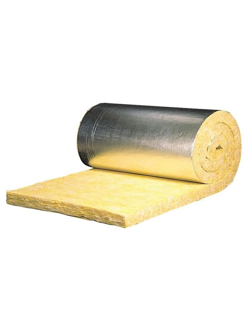 Stiklo vatos demblys su aliuminio folija, Isover, 3x120x800