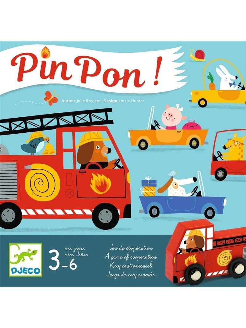 Stalo žaidimas Djeco PinPon DJ08571