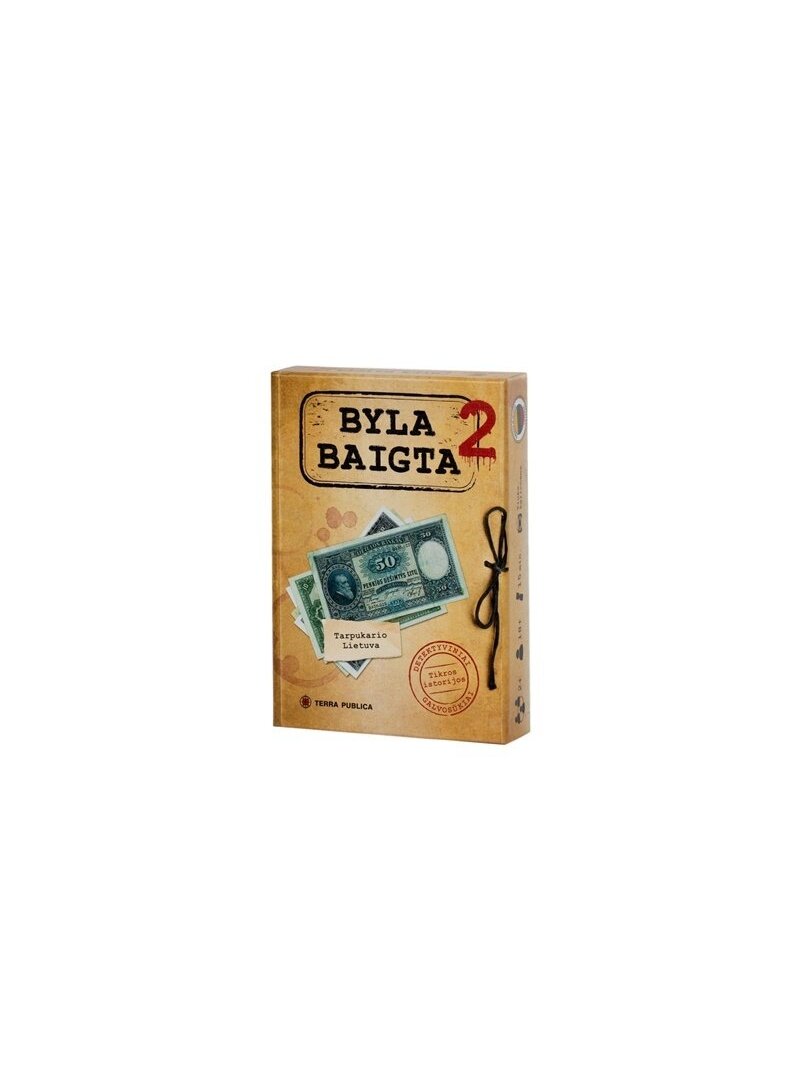 Stalo žaidimas BYLA BAIGTA 2, LT Stalo žaidimas BYLA BAIGTA 2, LT