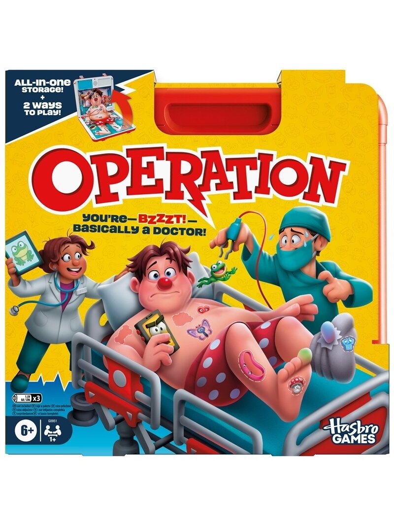 Stalo žaidimas Hasbro Operation G0951BAL