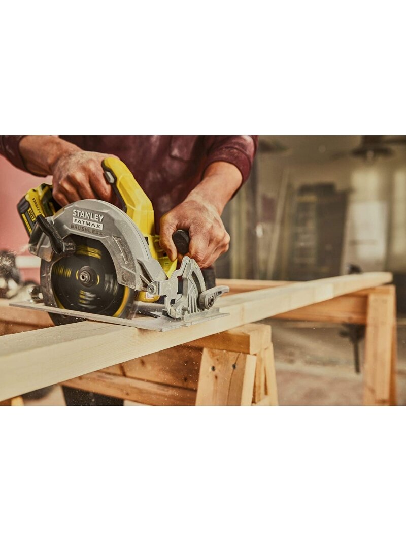 Stanley Diskinis pjūklas Stanley V20, 190 MM. 2x4,0Ah 3 Stanley Diskinis pjūklas Stanley V20, 190 MM. 2x4,0Ah 3