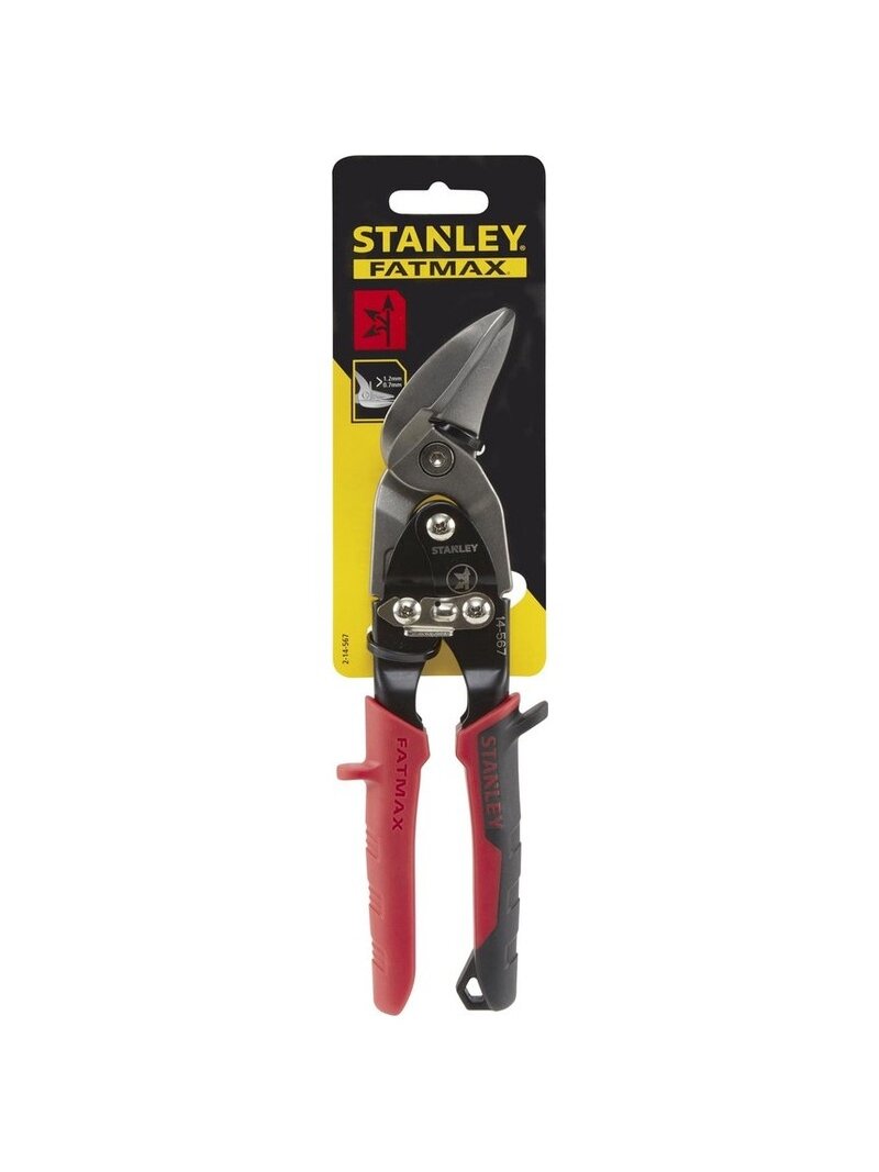 Stanley Kairin. žirklės metalui „Stanley" OFF SET SNIPS Stanley Kairin. žirklės metalui „Stanley" OFF SET SNIPS