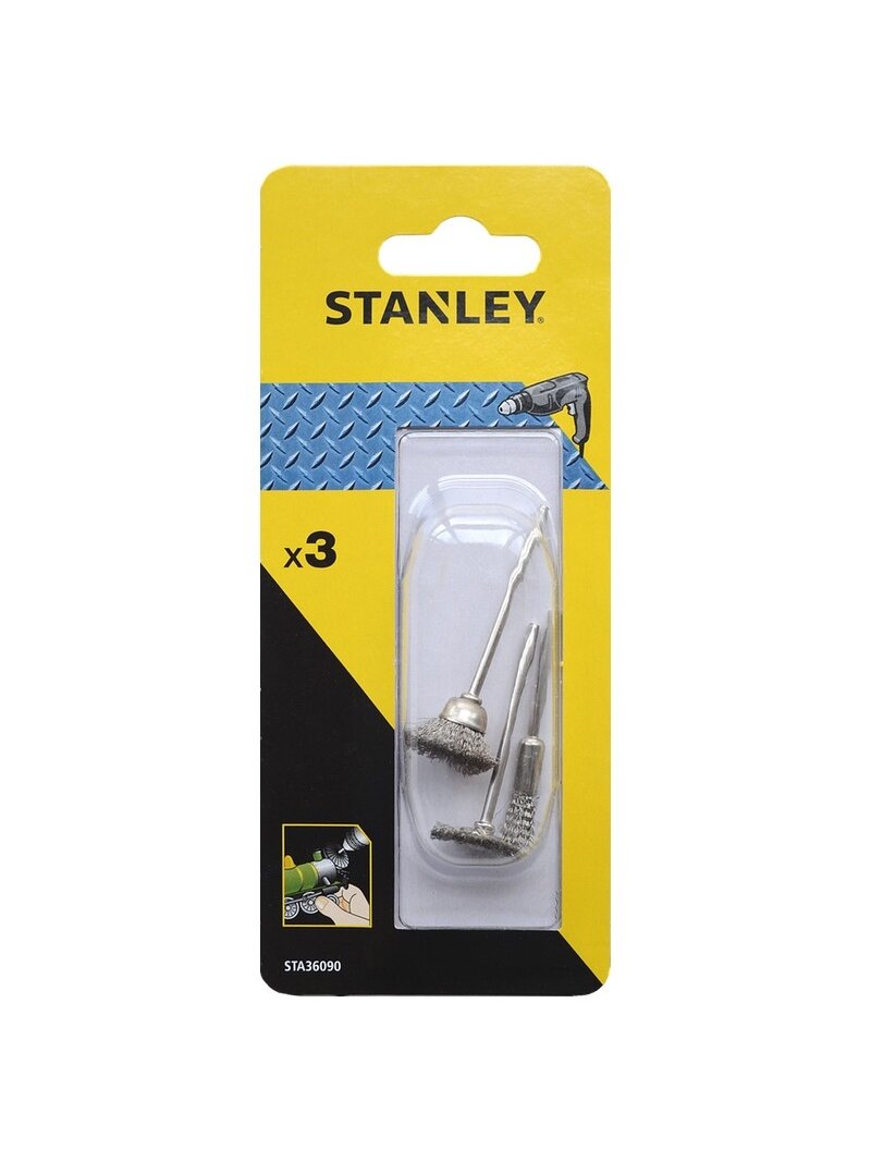 Stanley MINI šepetėlių rinkinys 3 vnt.