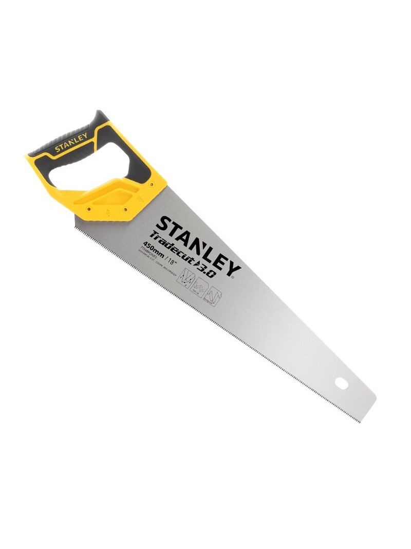 Stanley Pjūklas medžiui „Stanley Tradecut", 450 mm 8TPI