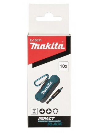 Sukimo antgalių komplektas Makita E-15811 10 vnt. 2 Sukimo antgalių komplektas Makita E-15811 10 vnt. 2