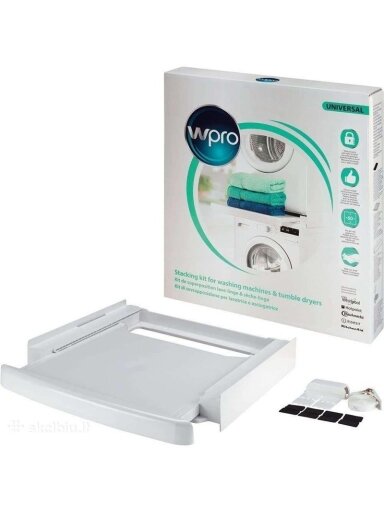 Sujungimo rėmelis Whirlpool Wpro SKS101, balta, 6 cm x 6 cm