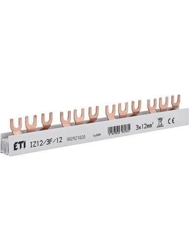 Sujungimo šyna ETI IZ12/3F/12, 80A