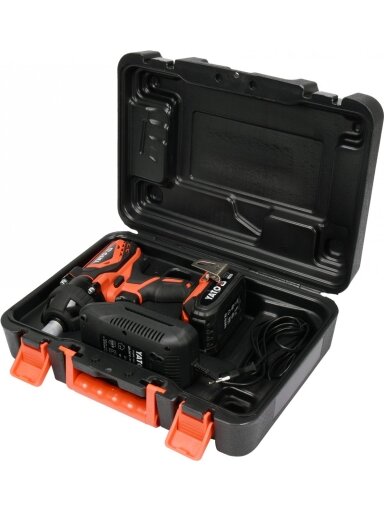 Suktuvas smūginis akumuliatorinis YT-82804 18V Li-ion Yato | 2000 mAh, 300Nm