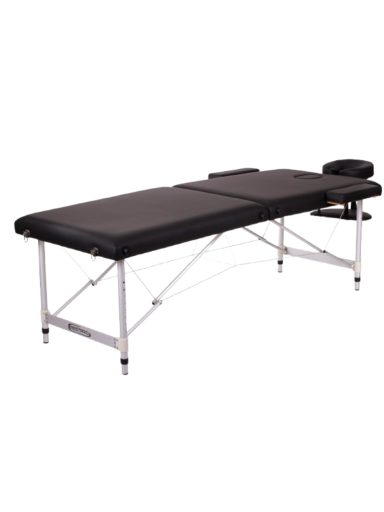 Sulenkiamas Masažo Stalas RESTPRO® ALU 2 Black