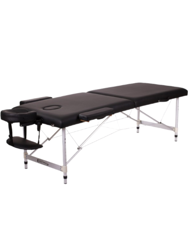 Sulenkiamas Masažo Stalas RESTPRO® ALU 2 Black