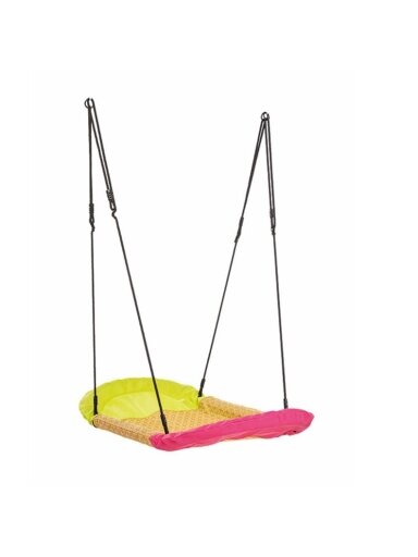 Sūpynės Kbt, 70 cm, žalios/rožinės/įvairių spalvų