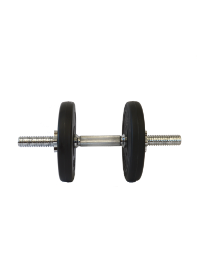 Surenkamas Cementinis Hantelis Tomaz Sport Start 7,5 kg Plieno Grifas