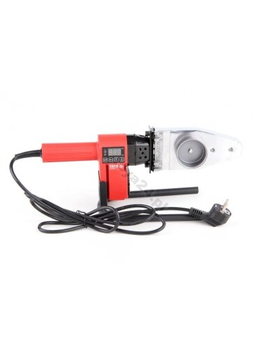 Suvirinimo aparatas plastikiniams vamzdžiams (PVC) 850W, LED EKRANAS Yato | 0-300 °C, su priedais