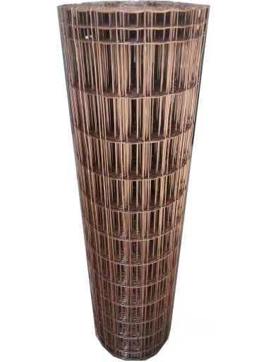 Suvirintas tinklas, 2,4 x 100 x 50 x 1500 mm, 25m, rudas