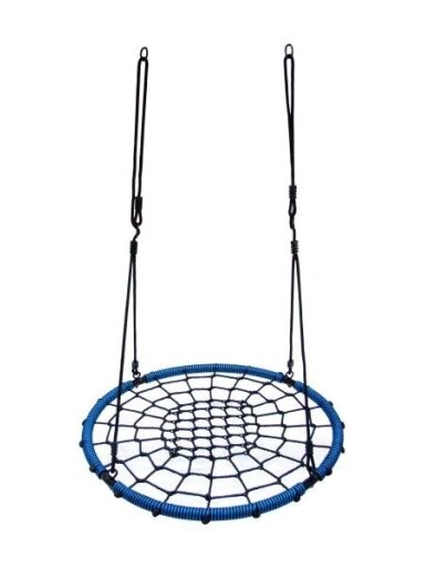 Sūpynių lizdas Stārķa Ø 120 cm, juodas