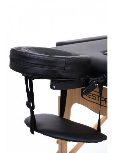 Sulankstomas masažo stalas Restpro Classic 2 Black 3 Sulankstomas masažo stalas Restpro Classic 2 Black 3