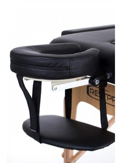 Sulankstomas masažo stalas Restpro Vip 2 Black 3 Sulankstomas masažo stalas Restpro Vip 2 Black 3