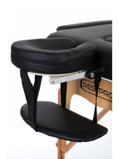 Sulankstomas masažo stalas Restpro Vip 3 Black 3 Sulankstomas masažo stalas Restpro Vip 3 Black 3