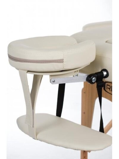 Sulankstomas masažo stalas Restpro Vip Oval 3 Cream 3 Sulankstomas masažo stalas Restpro Vip Oval 3 Cream 3