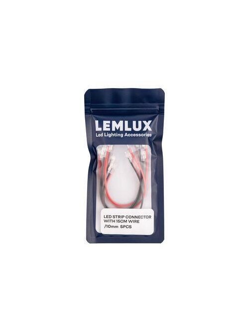 SUJUNGIMAS LEMLUX LED JUOSTOS 15CM LAIDU 10MM 5VNT 1