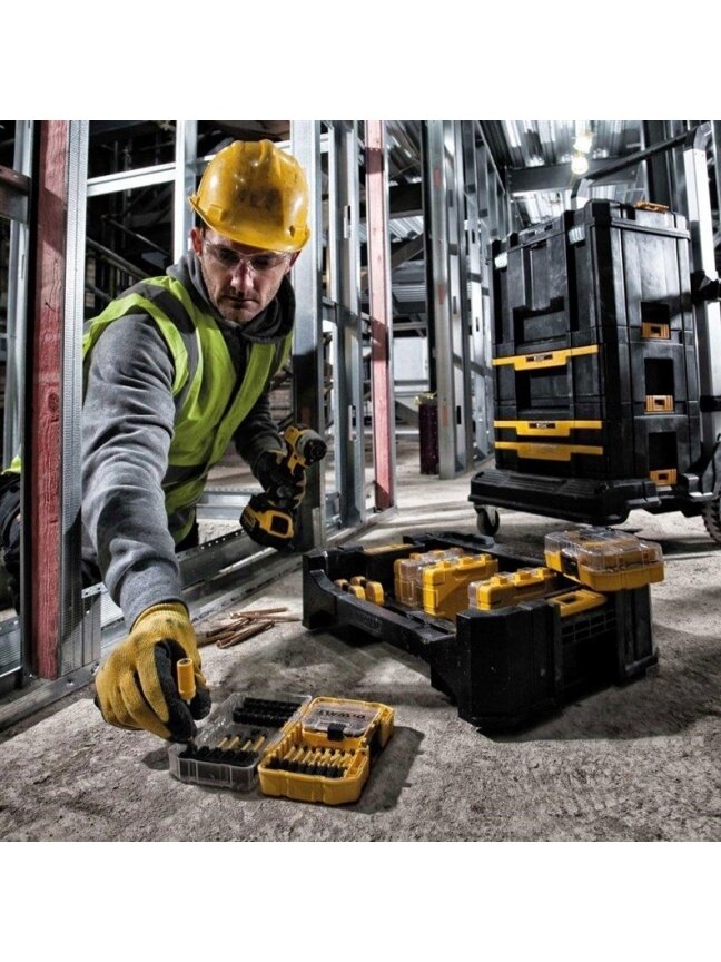 Sukimo antgalių ir grąžtų komplektas DeWalt 25 vnt 2 Sukimo antgalių ir grąžtų komplektas DeWalt 25 vnt 2