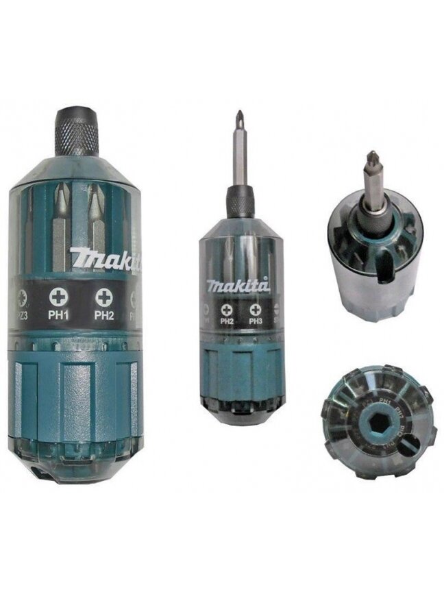 Sukimo antgalių rinkinys Makita B-28896, 18 vnt. 1