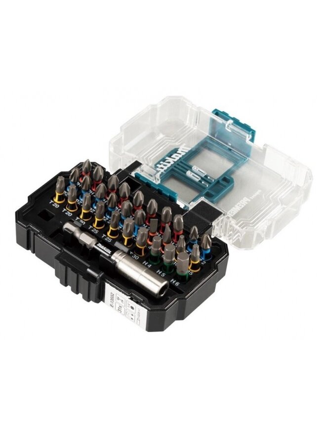 Sukimo antgalių rinkinys makita E-13552 31 vnt. 1 Sukimo antgalių rinkinys makita E-13552 31 vnt. 1