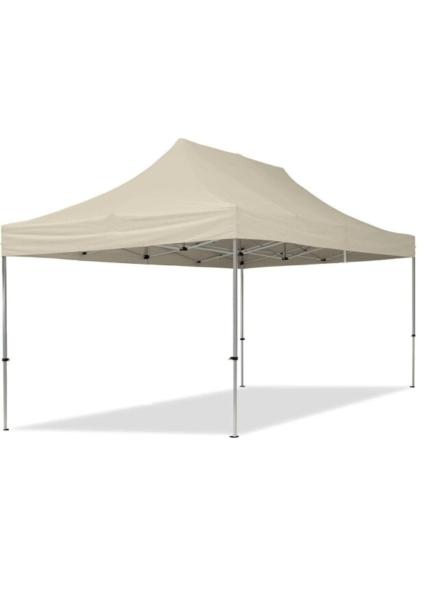 Sulankstoma pavėsinė Pop Up 3x4.5 m, su sienomis, Smėlio, X serijos, aliuminis 2 Sulankstoma pavėsinė Pop Up 3x4.5 m, su sienomis, Smėlio, X serijos, aliuminis 2