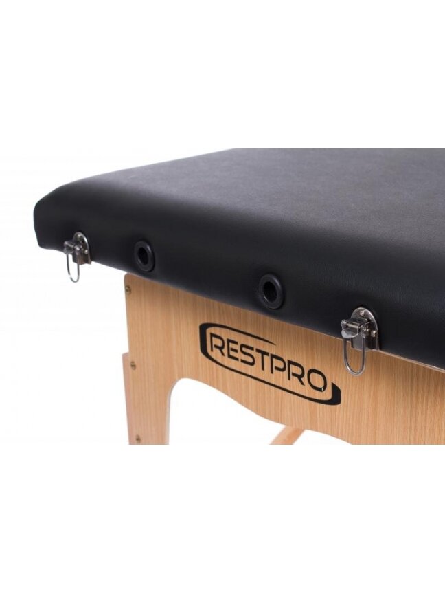 Sulankstomas masažo stalas Restpro Classic 2 Black 8 Sulankstomas masažo stalas Restpro Classic 2 Black 8