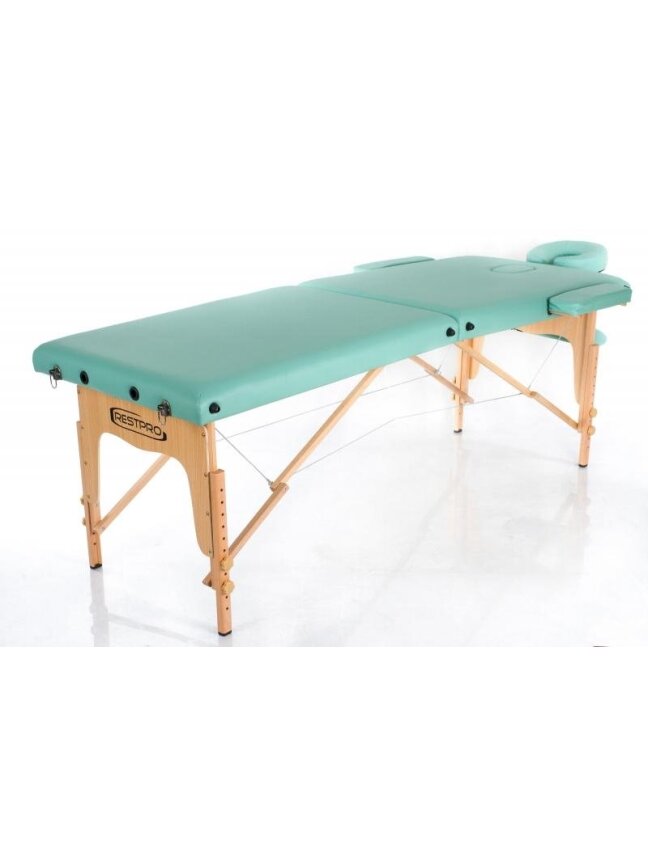 Sulankstomas Masažo Stalas Restpro Classic 2 Blue-green 1 Sulankstomas Masažo Stalas Restpro Classic 2 Blue-green 1