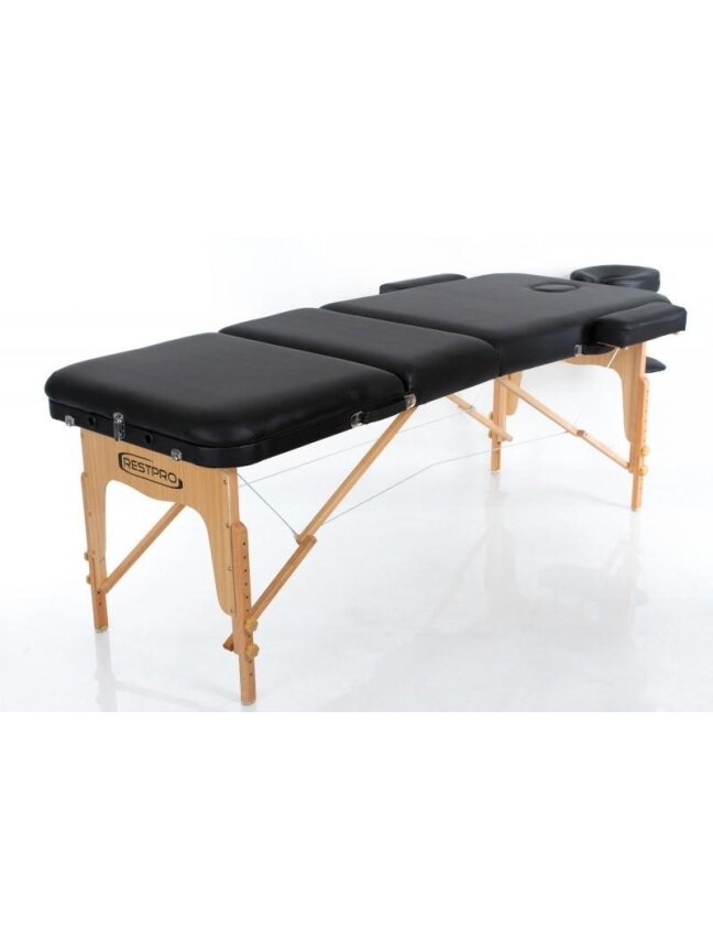 Sulankstomas masažo stalas Restpro Vip 3 Black 1