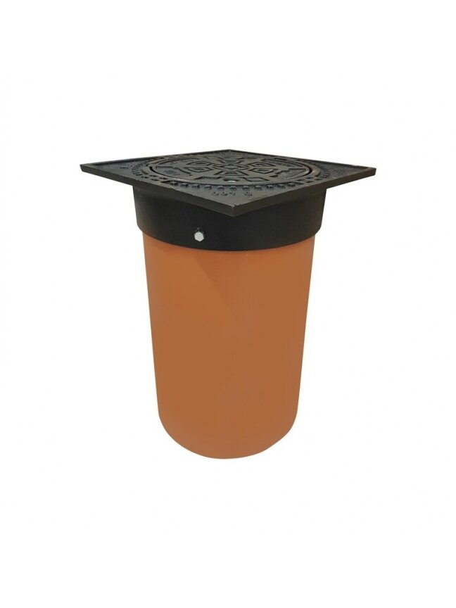 Šulinio dangtis su vamzdžiu Magnaplast, Ø 300 mm, 40t Šulinio dangtis su vamzdžiu Magnaplast, Ø 300 mm, 40t
